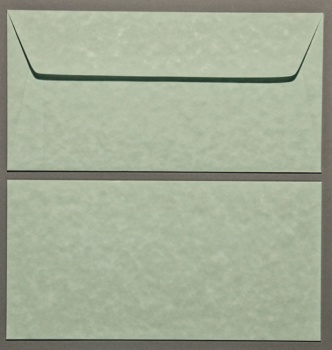 Parchment Green DL - 110 x 220mm Envelopes Peal & Seal